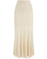 Isabel Marant - Weit Geschnittener Plissierter Midi-Rock - Lyst