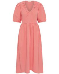 Part Two - Midi Jurk - Lyst