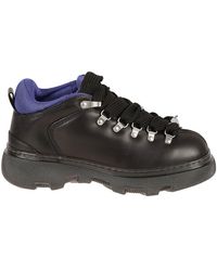 Burberry - Lace-Up Boots - Lyst