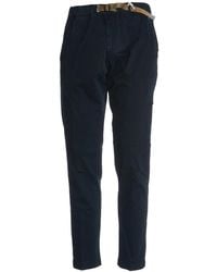 White Sand - Blauwe Chino Broek Aw24 - Lyst