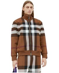 Burberry - Sweatshirts & hoodies > zip-throughs - Lyst