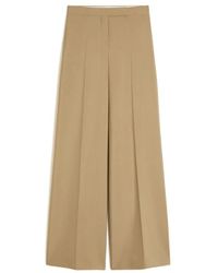 Max Mara - Bronte Wide Broeken - Lyst