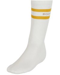 BOGGI - Baumwollmischung Socken Mit Streifen Und Logo - Lyst