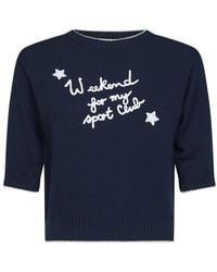 Weekend by Maxmara - Round-Neck Knitwear - Lyst