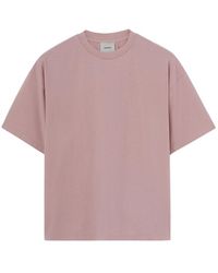 Halfboy - Tops ,Paars ,Katoen Licht Mauve Oversized T-Shirt - Lyst