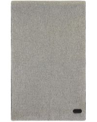 Moorer - Accessoires ,Grijs ,Gebreide Sjaal - Lyst