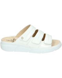 Ganter - Schoenen ,Wit ,Leer Sportieve Witte Instap Sandalen Halina - Lyst