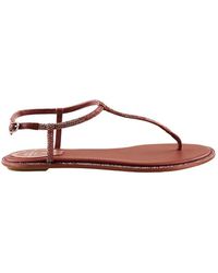 Rene Caovilla - Flat Sandals - Lyst