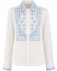 Ermanno Scervino - Geborduurde Blouse - Lyst