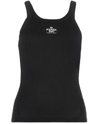 Fendi - Sleeveless Tops - Lyst
