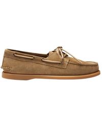 SCAROSSO - Handgefertigte bootsschuhe mit honigfarbener sohle,morgan bootsschuhe - Lyst