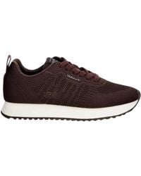 GANT - Schoenen ,Bruin ,Leer Bevinda Sneakers - Lyst
