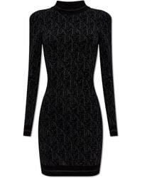 Palm Angels - Kleid mit logo - Lyst