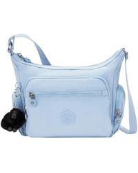 Kipling - Damenhandtasche Aus Kunstleder Mit Affenanhänger - Lyst