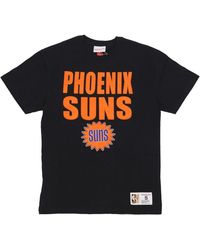 Mitchell & Ness - Tops ,Zwart ,Katoen Phoenix Suns Nba T-Shirt - Lyst