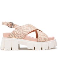 Love Moschino - High Heel Sandals - Lyst