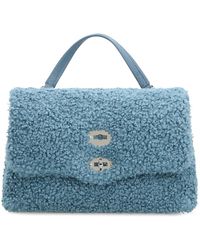 Zanellato - Dollyfaux Fur Handtasche Mit Drehverschluss - Lyst