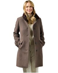 Junge - Jassen ,Bruin ,Single-Breasted Coat - Lyst