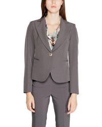 Rinascimento - Grijze Polyester Blazer - Lyst