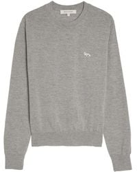 Maison Kitsuné - 'Baby Fox Regular Fit Pullover - Lyst