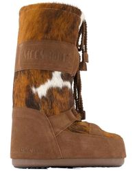 Moon Boot - Schoenen ,Bruin ,Leer Icon Archive 1985 Cow Laarzen - Lyst
