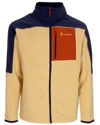 COTOPAXI - Fitness ,Veelkleurig ,Polyester Fleece Jack Met Rits Maritime/Birch - Lyst