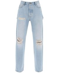 DARKPARK - Vintage gewaschene denim jeans mit rissen und ausschnitten - Lyst