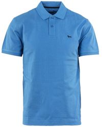 Harmont & Blaine - Tops ,Blauw ,Katoen T-Shirts En Polo's - Lyst