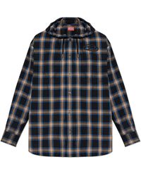 DIESEL - Shirt S-Dewny-Hood-Ajfi - Lyst