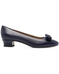 Ferragamo - Escarpins Vara À Détail De Nœud - Lyst