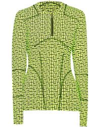 Balmain - Long Sleeve Tops - Lyst