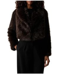 Twinset - Faux Fur & Shearling Jackets - Lyst