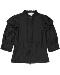 Munthe - Overhemden ,Zwart ,Blouses - Lyst