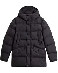 Woolrich - Jassen ,Zwart ,Cloud Davis Parka - Lyst