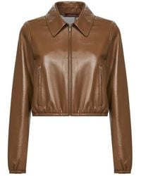 Gucci - Leather Jackets - Lyst