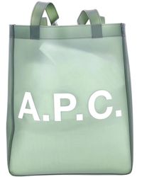 A.P.C. - Lou Tote Bag - Lyst