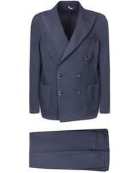 Dell'Oglio - Single Breasted Suits - Lyst