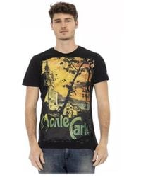 Trussardi - Action es Baumwoll T-Shirt - Lyst
