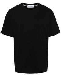Stone Island - Schwarze t-shirts und polos - Lyst