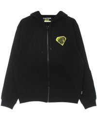 Iuter - Zwarte Rits Hoodie Lichtgewicht Sweatshirt - Lyst