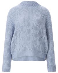 Hemisphere - Gebreid Kledingstuk Met Ronde Hals - Lyst