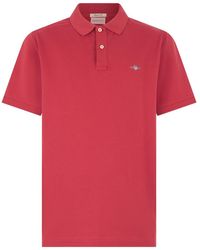 GANT - Shield Piqué Polo - Lyst
