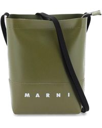 Marni - Militärgrüne crossbody-tasche - Lyst