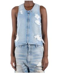MM6 by Maison Margiela - Waistcoats - Lyst