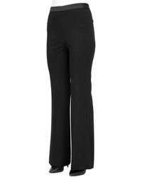ViCOLO - Zwarte Flare Broek - Lyst