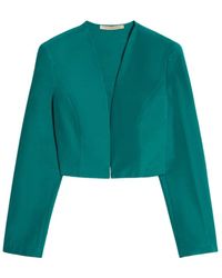 Pennyblack - Jassen ,Groen ,Katoen Smaragdgroene Bolero Jas - Lyst