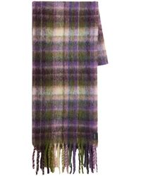 Woolrich - Jacquard Geruite Sjaal - Lyst