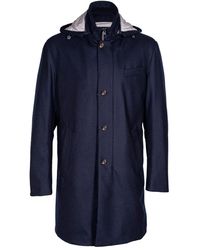 Montecore - Cappotto in lana con imbottitura in piuma - Lyst