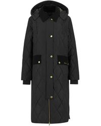 Barbour - Jassen ,Zwart ,Polyester Meredith Quilted Jacket - Lyst