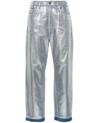 Elisabetta Franchi - Trousers > straight trousers - Lyst